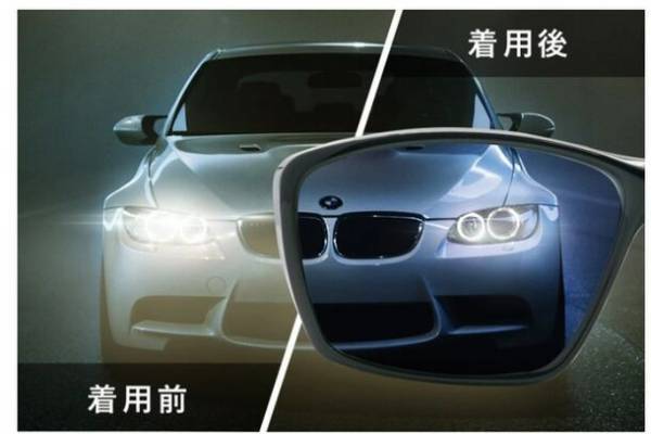 対向車のヘッドライトの眩しさ対策に！より多くのメガネに対応するオーバーグラス登場
