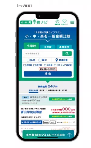 「11月の勝者」へ 備えは十分ですか？累計500万PVの「学費ナビ」が新サービス『学費ナビ 小中高版』2024年1月スタート　小学校から高校まで一括検索