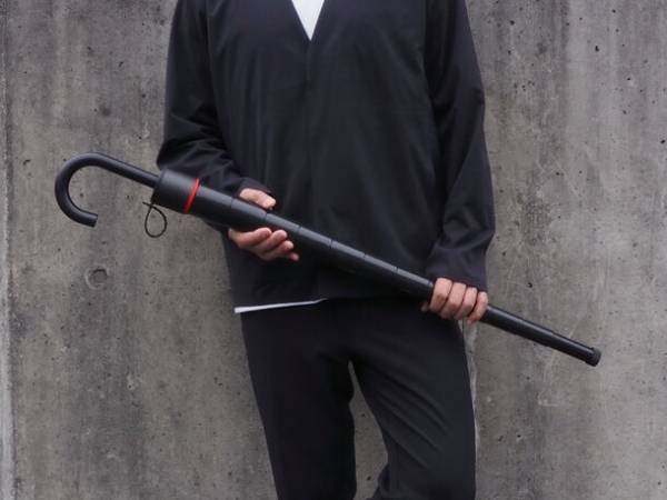 【累計4,000人が応援購入した傘カバーの新作】ぐらびて×トライキッツ「CARBON TAKENOCO傘カバー」Makuakeで9/20(水)より先行販売開始