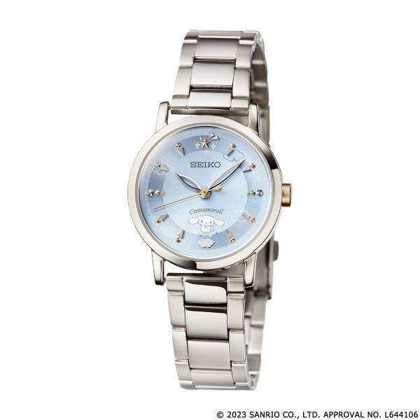 どんな時もシナモロールがそっと寄り添ってくれる！サンリオの大人気キャラクター「シナモロール」とセイコーのコラボウオッチが登場！