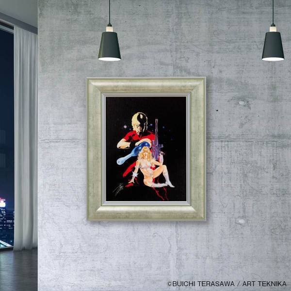 『コブラ』連載開始45周年記念寺沢武一が描くクールなコブラの原画を忠実に再現した高精細版画作品が450部限定で販売開始