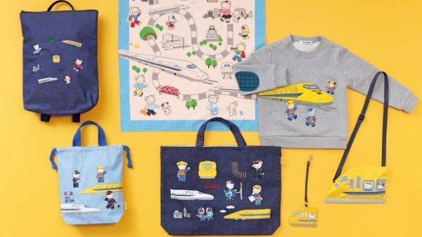 familiar×JR東海リテイリング・プラス　コラボレーション第3弾！新幹線のお医者さん「ドクターイエロー」をテーマに、ファミちゃんとなかまたちが新幹線のお仕事に取り組む姿を描いたアイテム全10種類が登場！