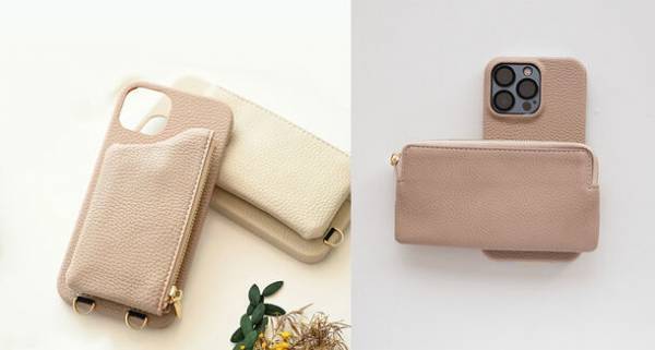 これ一つでお出かけ可能！ポーチ付きスマホケースが更に便利でおしゃれに進化＆iPhone15シリーズにも対応し新登場