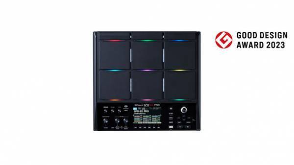ローランドのサンプリング・パッド『SPD-SX PRO』が「2023年度グッドデザイン賞」を受賞