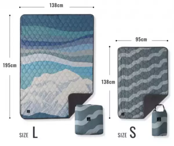 冬のアウトドアで活躍！電源不要で車中泊を寒さから守る「魔法瓶ブランケットLUGH」第4弾がMakuakeにて先行販売開始