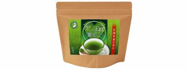 甘藷若葉の青汁「翠の王様(みどりのおうさま) -翠王-」全国取引薬局・薬店にて12月8日(金)に発売