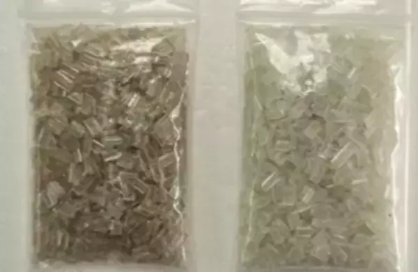 不純物の少ない再生PSペレット化を実現　また再活用の為のリサイクルシステムを構築いたしました。