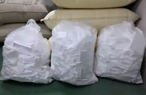 不純物の少ない再生PSペレット化を実現　また再活用の為のリサイクルシステムを構築いたしました。