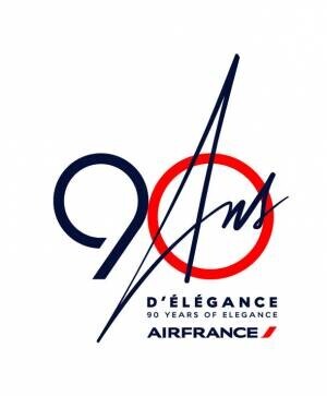 エールフランス航空　創立90周年の軌跡を華やかに披露