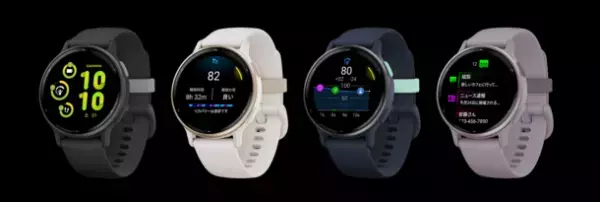 未来の健康投資に役立つパーソナライズされたモニタリング機能を備えたGPSスマートウォッチ『vivoactive 5』を10月11日(水)に発売
