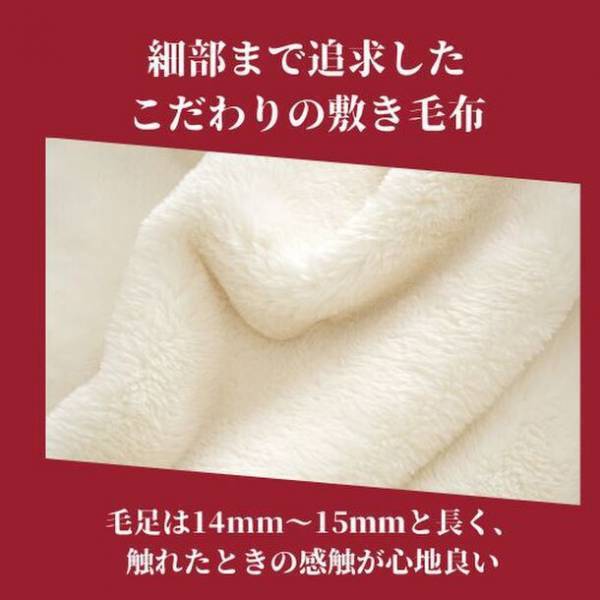 離れられないほど心地よい！「tobest」の累計販売12万枚・Amazon1位を獲得した極温シリーズから『極温敷き毛布』がAmazonにて発売！
