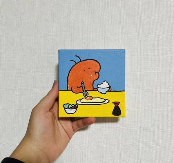 食欲の秋！人気SNSクリエイター「#GIFの伊豆見」が10月19日（木）より、高円寺にて“ごはん”をテーマに個展を開催