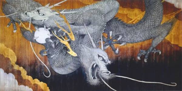 「江戸を顧みて今に継ぐ　寛永から令和へ」令和7(2025)年に創建400周年を迎える寛永寺が400周年記念事業となる国内最大級の天井絵を報道陣に公開