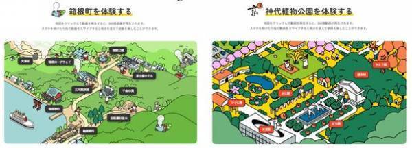 《バーチャル観光》地図＆360度動画の観光体験サイト「バーチャル360」に、新たに山梨県富士山麓の「フォレストアドベンチャー・フジ」を11月1日(水)公開