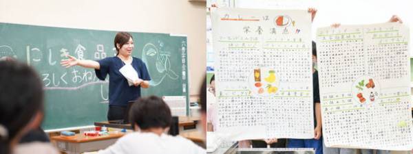 レトルトカレーのプロが授業を通して小学生と一緒にオリジナル商品を企画開発