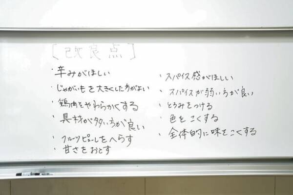 レトルトカレーのプロが授業を通して小学生と一緒にオリジナル商品を企画開発