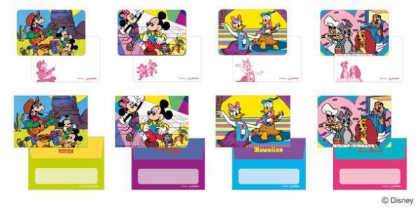 ディズニー100周年記念「復刻アート企画」第5弾　1983年描き起こしの貴重なデザインアートを使った『レトロアートコレクション』　10月中旬より発売