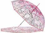 大人気のステンドグラス風の傘にサンリオキャラクターズのマイメロディ&クロミ柄が10月中旬に登場！