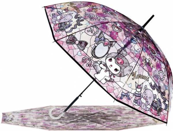 大人気のステンドグラス風の傘にサンリオキャラクターズのマイメロディ&クロミ柄が10月中旬に登場！