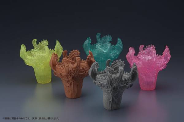 教科書でもおなじみの『火焔型土器』。ちょこっとアレンジをした『イマドキの土器』としてソフビで商品化！イマドキの土器だからこその豊富なカラーバリエーションで全5種が登場！！
