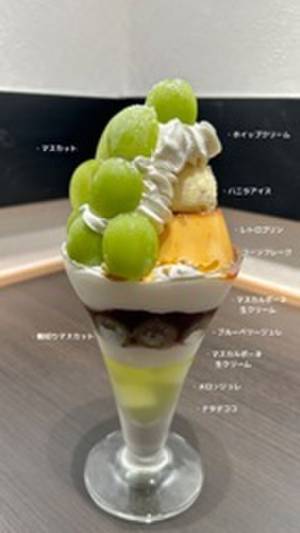 驚きの11層仕立て！究極の『シャインマスカットプリンパフェ』が倉敷美観地区のご当地プリン専門店「倉敷プリン」にて販売開始