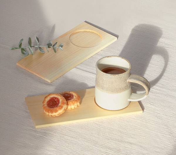 健康を考えた「オーガニックな家具」を体験できる素材見本〈ひのきの木のトレイ〉の無料申込を開始！