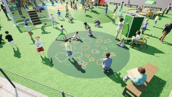 富山駅北口「牛島パークフロント」内に小学生以下対象の有料遊具エリア「ごっこぱーく」が11月6日(月)グランドオープン