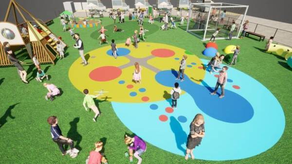 富山駅北口「牛島パークフロント」内に小学生以下対象の有料遊具エリア「ごっこぱーく」が11月6日(月)グランドオープン