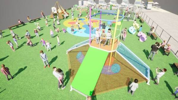 富山駅北口「牛島パークフロント」内に小学生以下対象の有料遊具エリア「ごっこぱーく」が11月6日(月)グランドオープン