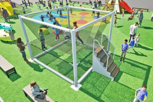 富山駅北口「牛島パークフロント」内に小学生以下対象の有料遊具エリア「ごっこぱーく」が11月6日(月)グランドオープン