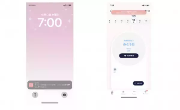 生理管理アプリ『ソフィ』に“妊娠希望モード”を追加　～ダウンロード数100万人を突破～