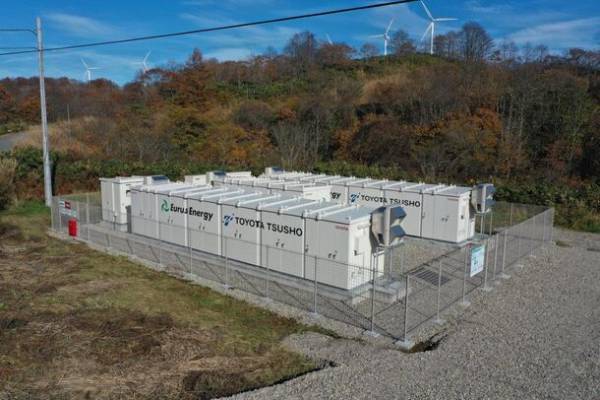 電気自動車用蓄電池を活用した当社初の定置用蓄電池システムの実証実験開始　～風力発電所に併設し、再生可能エネルギーの電力需給の安定化を目指す～