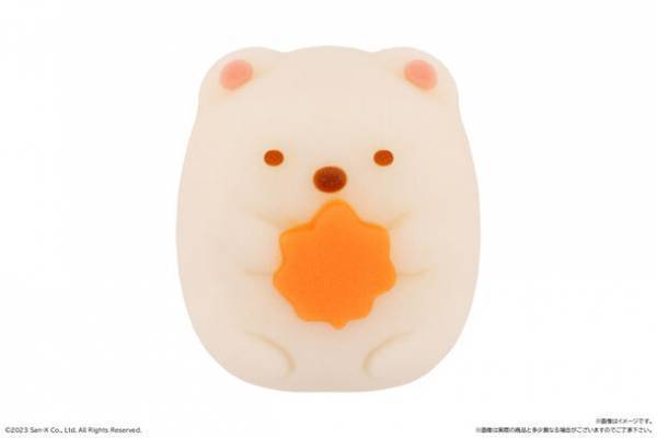 映画公開に合わせ『すみっコぐらし』の食べマスが秋仕様で登場　もみじモチーフの「とかげ」と「しろくま」がセットで発売