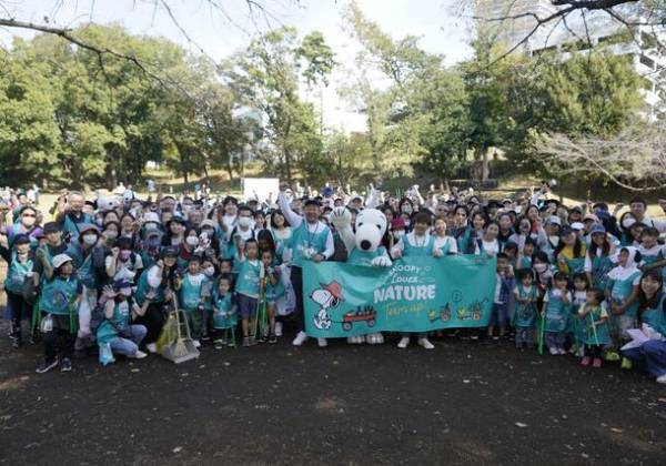 スヌーピーが登場！全国一斉ゴミ拾い活動『SNOOPY Loves NATURE “Team up!” 年末クリーンアップ月間』12月に開催決定！ドネーショングッズも12月9日(土)より販売開始！