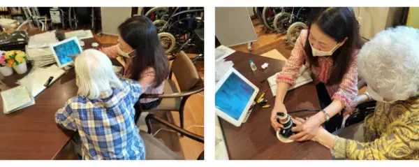 andファクトリーが『ペイフォワードプロジェクト』始動　有料老人ホームへ着るだけで血流改善・疲労回復する「ロータストリートメントウェア」を寄贈＆血流観察会を開催