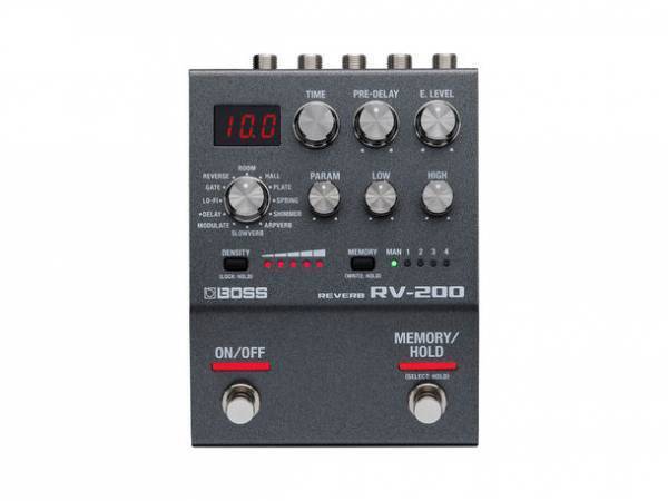 BOSSのエフェクター「200シリーズ」の最新リバーブを発売