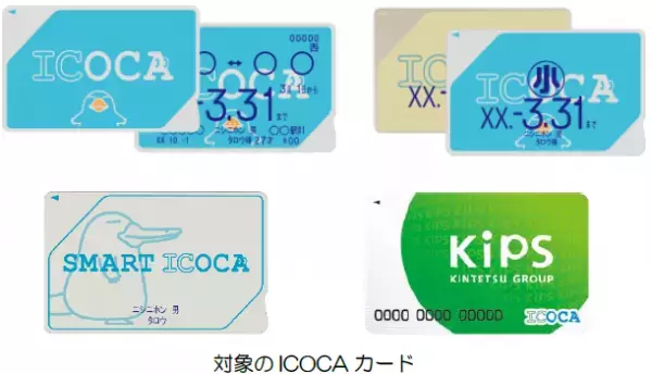 ー ICOCA を使って、お得にお出かけ！ ー近鉄ICOCA ポイント還元サービスを開始します