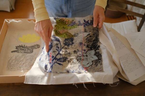 草木が茂り花が咲き誇る庭園を描き続ける画家、今泉敦子の個展を代官山シソンギャラリーにて開催