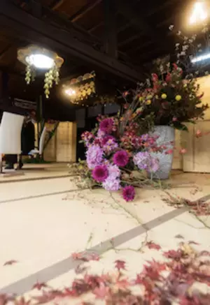 弦楽四重奏×生花修飾のコラボコンサート　疲弊した人々に癒しを与える『花と音楽の響宴 Vol.2』紅葉の季節 京都・光明寺の幻想的な空間で12月2日開催