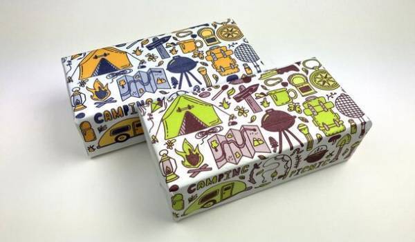 キャンプやアウトドアに最適！再生紙100％・完全脱プラ『サスティナブルハンドペーパー』のおしゃれな新パッケージを11月13日(月)に発売