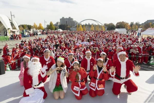 サンタで原宿～渋谷の通りが真っ赤に染まる！「東京グレートサンタラン2023」11/19(日)開催