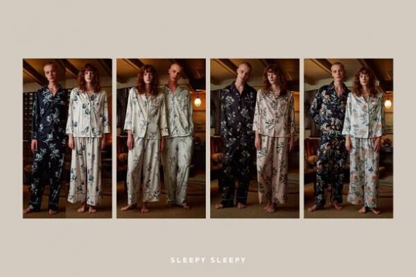 特別な夜を提供するパジャマ＆ルームウェアブランド「SLEEPY SLEEPY(スリーピー スリーピー)」　ホリデイコレクションを11月10日より販売開始