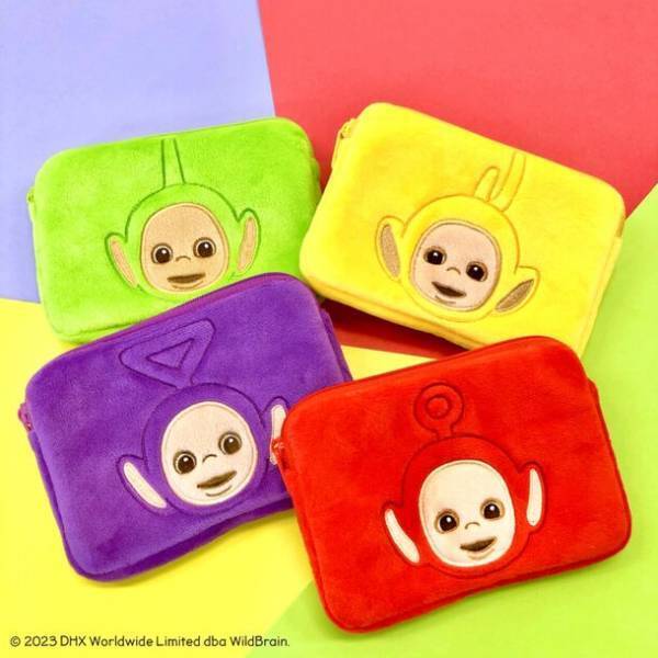 世界120か国で愛される人気テレビ番組「テレタビーズ」のグッズがエスケイジャパンより2023年11月中旬から順次展開！