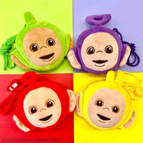 世界120か国で愛される人気テレビ番組「テレタビーズ」のグッズがエスケイジャパンより2023年11月中旬から順次展開！