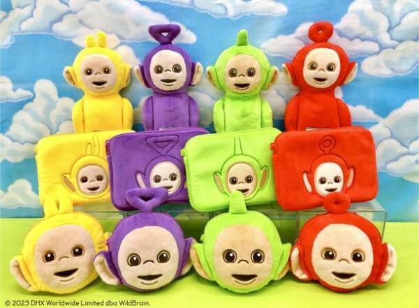 世界120か国で愛される人気テレビ番組「テレタビーズ」のグッズがエスケイジャパンより2023年11月中旬から順次展開！