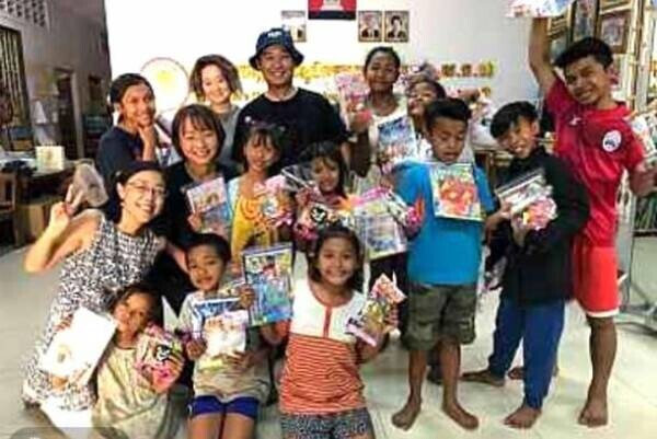 現役ダンサーのレッスンに孤児院の子供たちの目が輝く！カンボジアへのボランティア訪問を再開