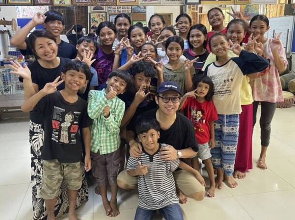 現役ダンサーのレッスンに孤児院の子供たちの目が輝く！カンボジアへのボランティア訪問を再開