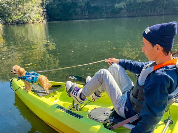 ＜イベントレポート＞体験型施設kiondで愛犬と一緒に足漕ぎカヤックが体験できるイベントを11/1開催　～11月1日は“わんわんわん”で「犬の日」～