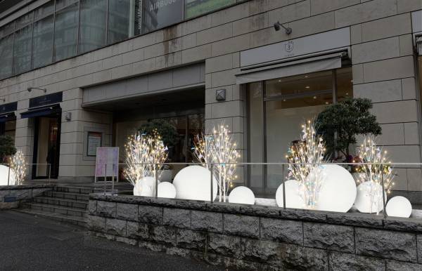 代官山に神秘的な明かりが灯るオーロラドームが登場！代官山アドレス・ディセ 冬のイルミネーション