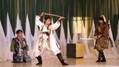 ナイジェリアで大阪の忍者エンターテインメントチーム「忍者堂」が殺陣公演・指導および日本書籍・浴衣を寄贈